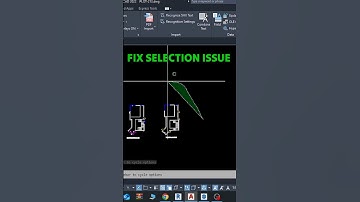 Fix Selection Issue In Autocad #autocad #autocadarchitecture #ytshortsviral @PtsCADExpert
