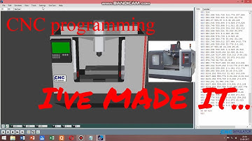 CNC Programming with CNC simulator pro