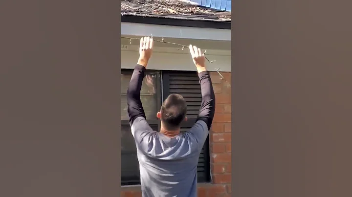 CHRISTMAS LIGHTS DECORATIONS IDEAS OUTDOOR #shorts #shortsfeed