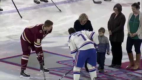 Congresswoman Niki Tsongas Ceremonial Puck Drop at...