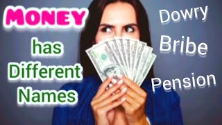 Thumbnail Money has different names || Forms of Money in English || Money synonyms