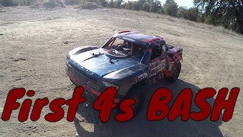 Arrma MOJAVE 6s 1/7 Desert Truck First Bash 4s