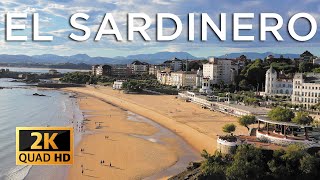 La bonita playa del Sardinero de Santander | watch in 2K