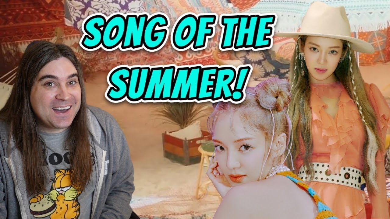 SONG OF THE SUMMER!  REACTING TO "HYO 효연 'Second (Feat. 비비 (BIBI))' MV"