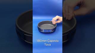 Monicamp 3 Lü Tencere, Tava Ve Çaydanlık Kamp Yemek Pişirme Seti