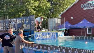Maggie's First Successful Dock Jump