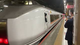 【651系ラストラン】JR東日本651系1000番台OM203編成 スワローあかぎ 大宮発車