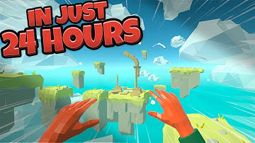 I MADE A PARKOUR GAME IN 24 HOURS!?