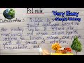 Pollution Essay in English | 300 Words with Introduction, Types &amp; Conclusion | Full Explanation