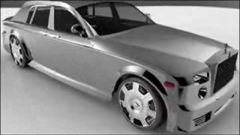 Rolls Royce GHOST using solidworks and keyshot.mp4
