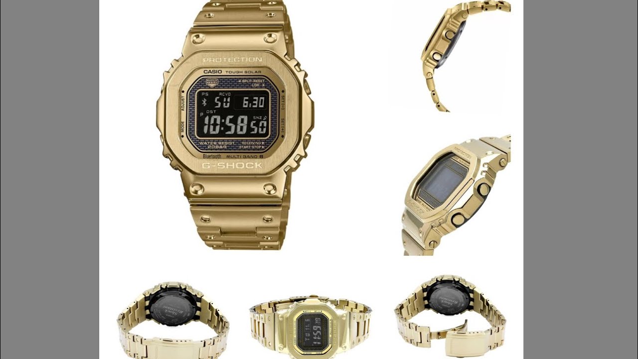 Casio G-Shock GMW-B5000GD-9 Aka The Blingmaster UnBoxing