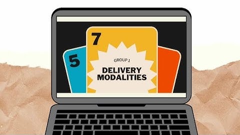 Delivery Modalities