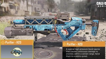 HOW TO UNLOCK/GET Purifier - H2O OPERATOR SKILL IN COD MOBILE