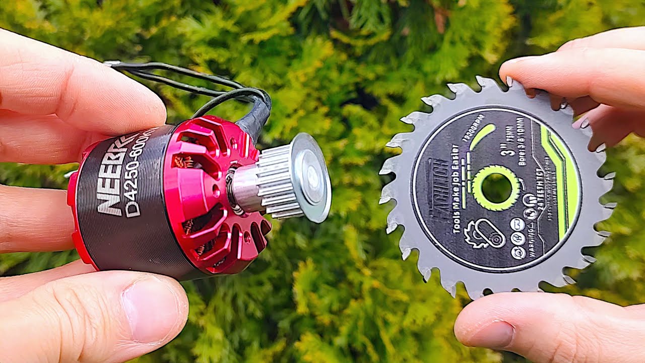 Making a Small Table Saw with a Brushless Motor