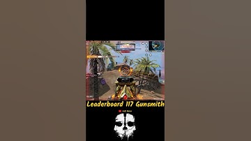 Leaderboard 117 Gunsmith - CODM #short #shorts