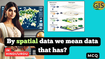 By spatial data we mean data that has? Positional Values in GIS in HINDI URDU #GIS