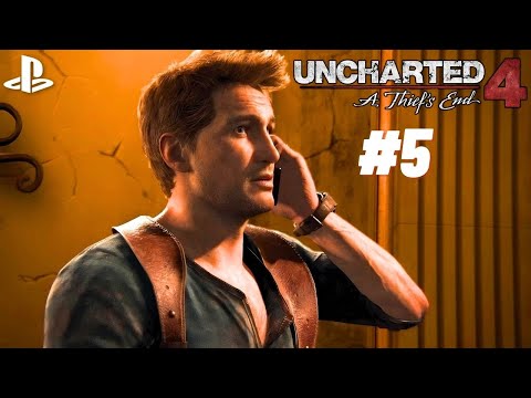 UNCHARTED 4: A Thief's End PS5 Gameplay Part 5
