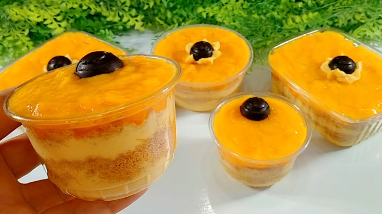 الكنافة بالمانجو🔥  والكريمة و بدون فرن طعم الكريمة  وهم كأنك بتاكلي ايس كريم 😋