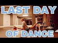 my last dance classes of 2020! (vlog)