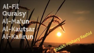 Surat Al-Fil, surat Quraisy, surat Al-Ma'un, surat Al-Kautsar, dan surat Al-Kafirun/surat pendek
