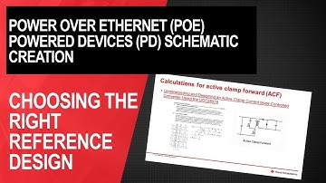PoE Powered Devices: Schematic creation