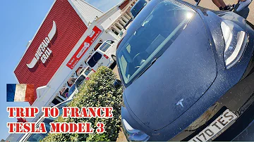 Trip to France in our 2021 Tesla Model 3