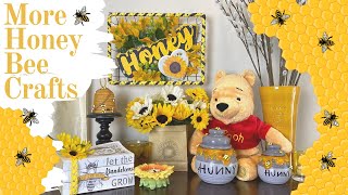 More Honey Bee Crafts! Vintage Disney Store Honey Pot Dupes\/ Sunday Funday\/ Another DIY BEE Sticker
