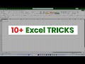 Omg top 10 excel tips and tricks in just 15 minutes