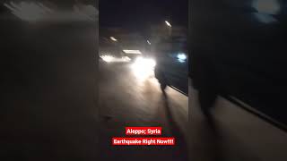 Aleppo; Syria #earthquake (Live)  #syria #زلزال #زلزال_تركيا_وسوريا #fyp #shorts #youtubeshorts