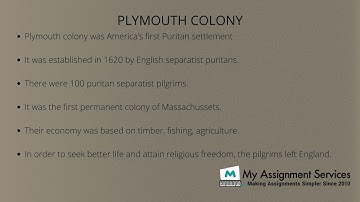 A Sneak Peek Into Colonial History