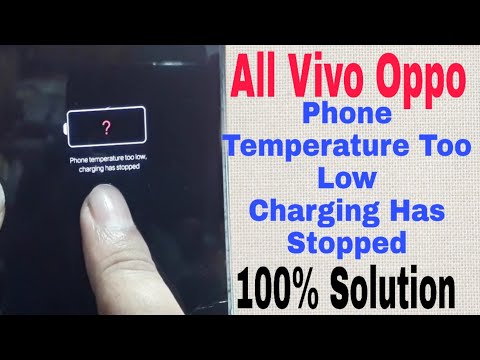 Vivo V7 V5 V5S Y51L Phone Temperature Too Low Charging Has Stopped 100% Solution Don&rsquo;t Miss