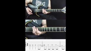 Stryper - Soldiers Under Command (Riff) - Guitar lesson with TAB - Tutorial - Cover