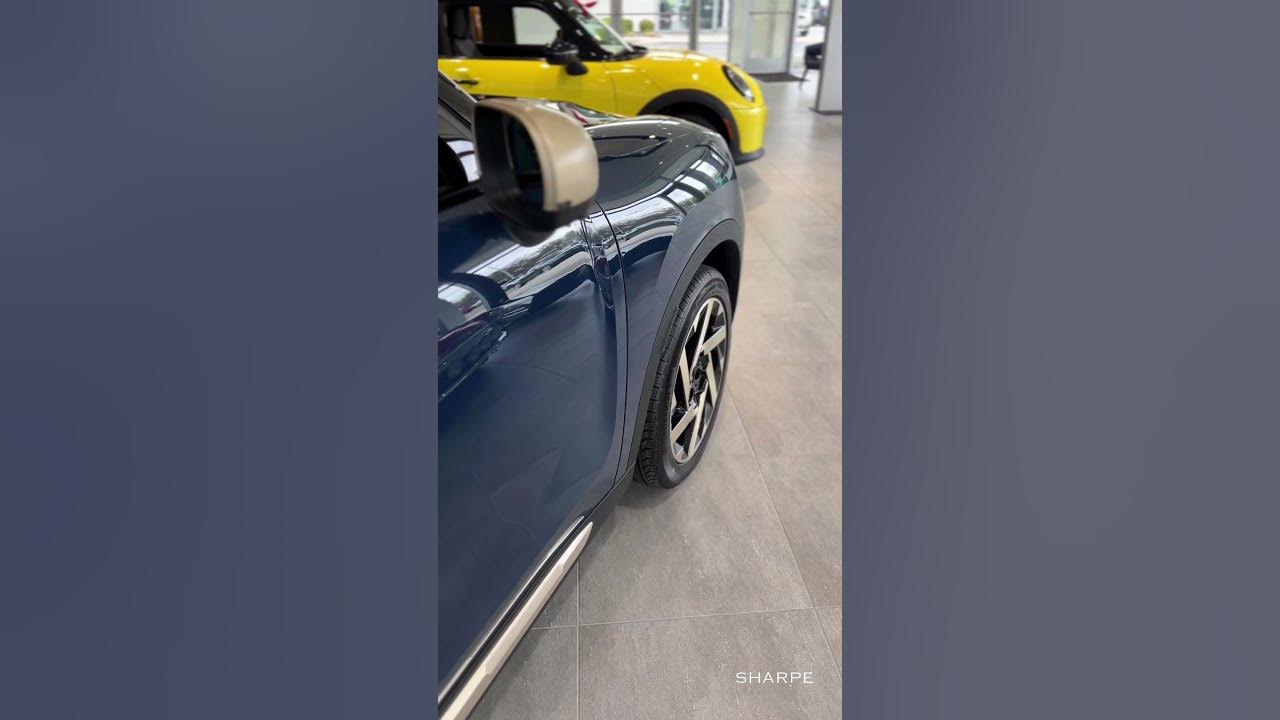 Indigo Sunset Blue MINI Countryman #mini #minicooper #miniusa #minicountryman #suv