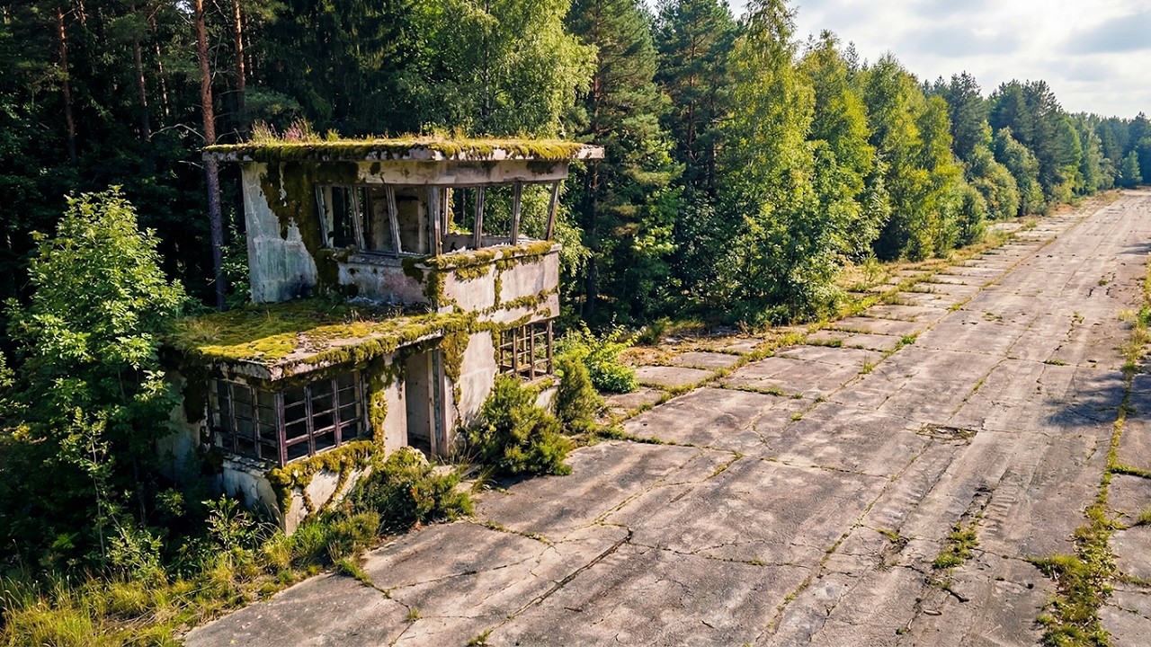 I Turned an Abandoned Airfield Control Tower into a Luxury House (ASMR)
