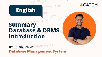 Summary of Introduction Topics | eGATE Data Science & AI Series