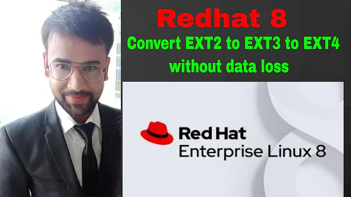 Convert EXT2 to EXT3 to EXT4 without data loss in  Hindi-Eng | Be Expert In Technologies