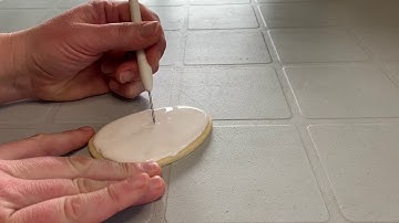 Decorating With Royal Icing for Beginners:    Wet on Wet Technique