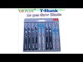 Best 1 packs High Quality 10pcs  Hcs HSS Ground Teeth Straight Cutting T-Shank Jig Saw Blade for Wo