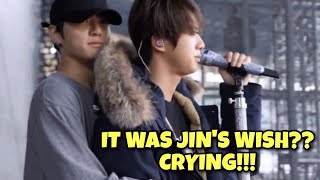 BREAKING 🔴 JIN's fanmeet, HUG event, and performance for ARMYs, JIN hugging ARMYs, he’s coming home!