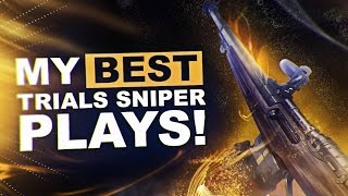 Destiny: My Best Trials Sniper Plays! Last Months Highlights!