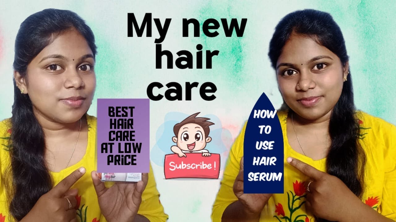How to apply hair serum How to use hair serum in Tamil All about Hair serum No sponsor