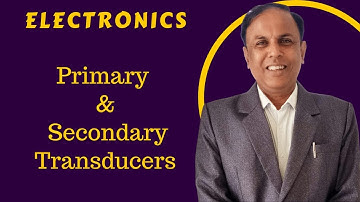 S-V 1.2 Primary and Secondary Transducers | Electronics | Niteen Mohod