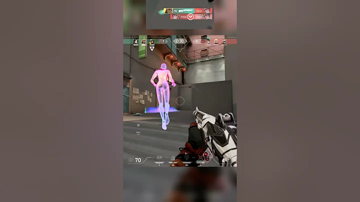 Raze said “come closer” 💣 #n0th1ng #valorant #shorts #valorantclips #viral