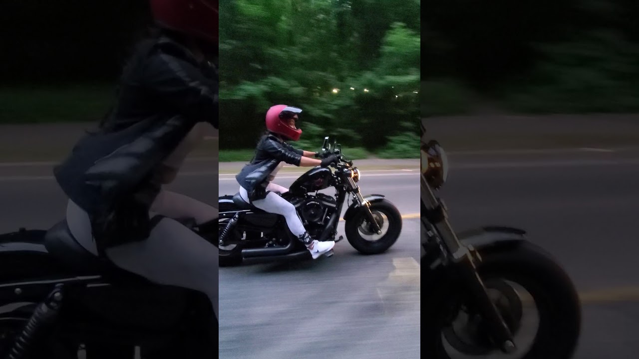 Ride through Rosedale Valley, Toronto on Harley-Davidson Sportster ...