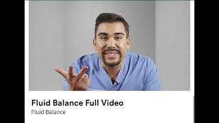 Fluid balance