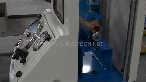 Crushing Strength Tester for Paper Cones, Tubes and Cores