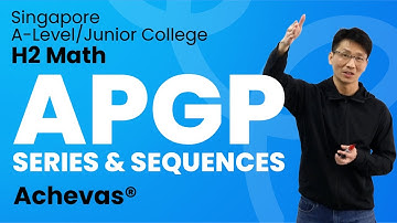 🔁 APGP, Series & Sequences | A-Level/Junior College (JC) H2 Math Tuition | Singapore