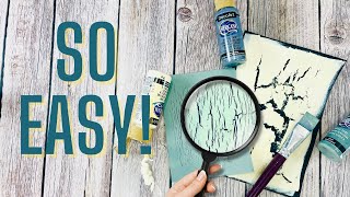 DIY Crackle Paint! Try this at home now!