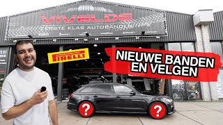 NIEUWE BANDEN EN VELGEN VOOR MIJN RS6 | EmreDrives