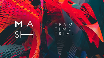 Zwift WTRL Team Time Trial - Time Trial Bikes on Hilly Route Reverse